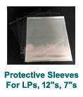 Protective Sleeves For LPs, 12"s, 7"s